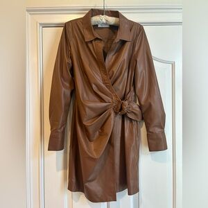 Bailey 44 Camryn Shirt Dress
Faux Leather minidress
